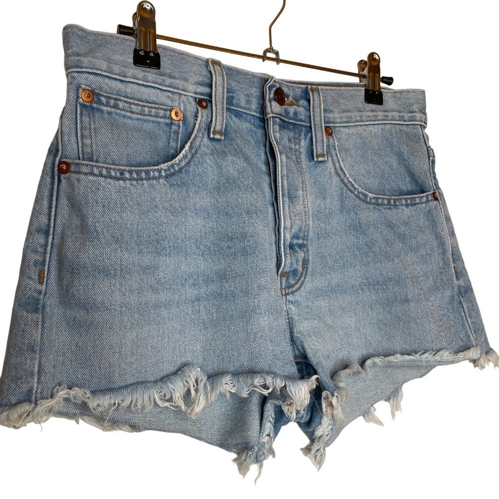 Madewell Relaxed Denim Shorts, 25 - Picture 4 of 10